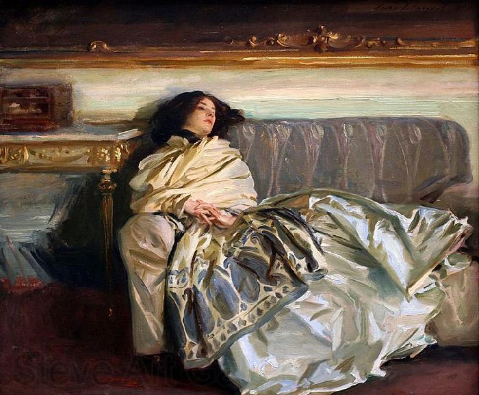 John Singer Sargent Repose Spain oil painting art